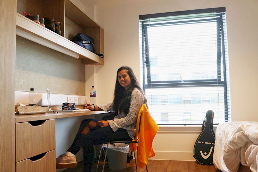 ISSFT student in their private accommodation