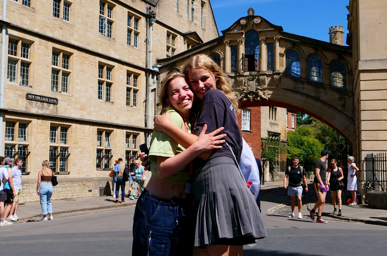 ISSFT English Summer school students at Oxford